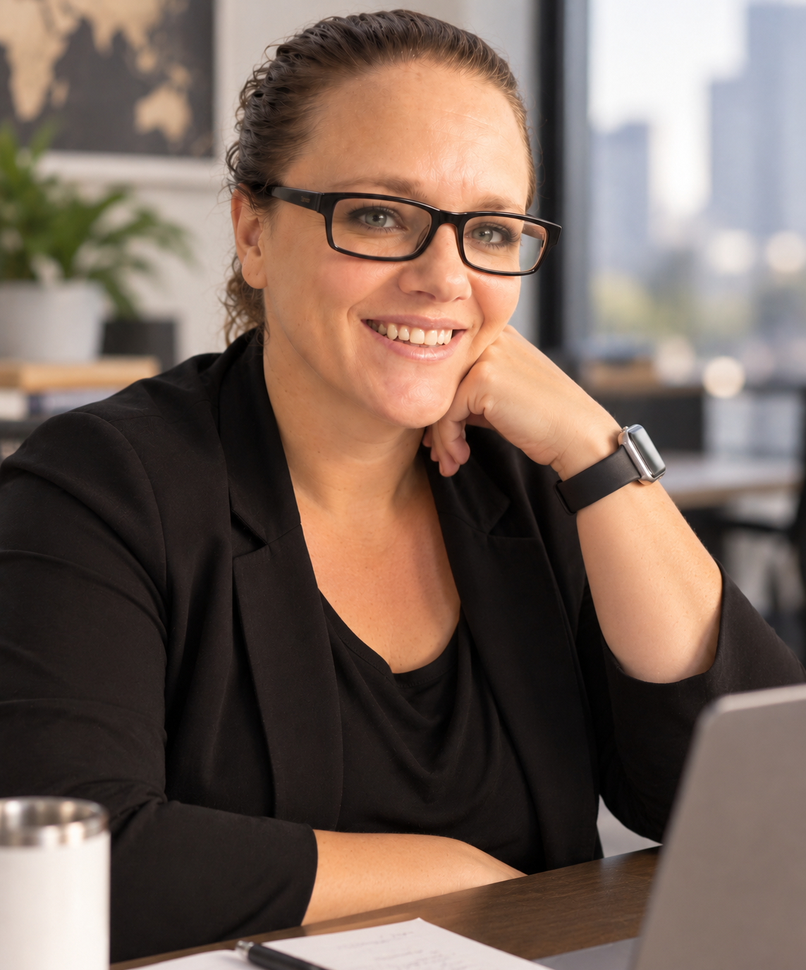 Portrait of Shaunna Gilmore, Director, International Development
